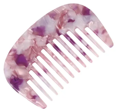 Immagine prodotto di ECARLA - Pettine tascabile, marmo rosa, 1 pz.