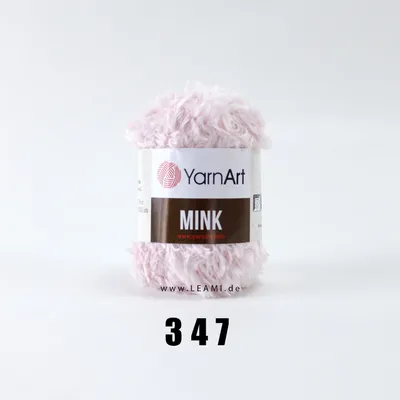 Produktbild von YarnArt Mink, Effektgarn, Flauschgarn, leami, leamigurumi 347 rosa