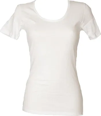 Immagine prodotto di T-shirt girocollo donna manica corta Cotonelogico RAGNO articolo 711317 ORGANIC Cotone, L, Cotone 100%
