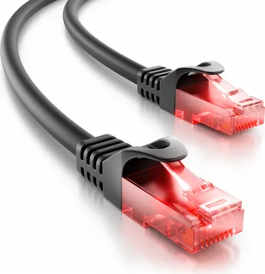 Produktbild von deleyCON 40m CAT6 Outdoor Patchkabel Netzwerkkabel - 250 MHz AWG 24 - für Außenbereich UV Resistent Witterungsbeständig LDPE Mantel - Schwarz