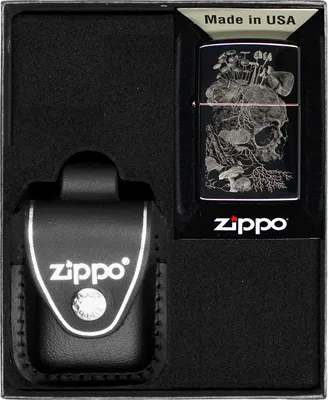 Obrázok produktu pre Sada zapaľovačov ZIPPO SKULL MUSHROOM DESIGN dar No3