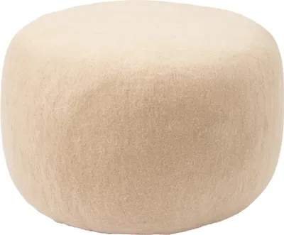 Obrázek produktu pro Jednobarevný puf XL béžový