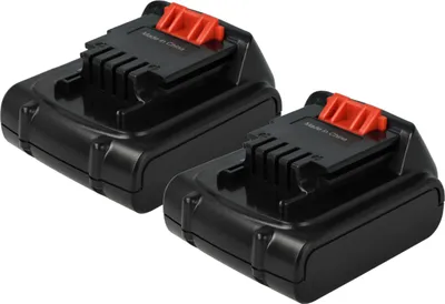 Produktbild von vhbw 2x Akku kompatibel mit Black & Decker EPL14, EPL148, LDX116, LDX116C, LDX120C, LDX120SB, LGC120, LMT16SB-2 Werkzeug (1500 mAh, Li-Ion, 14,4 V)