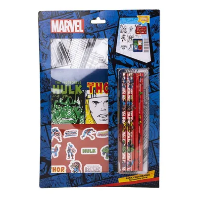 Produktbild von Marvel Avengers Fä rbung Schrein Set