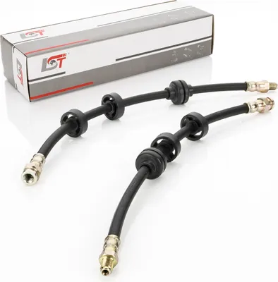 Produktbild von 2x BREMSSCHLAUCH BREMSLEITUNG FÜR ALFA ROMEO 156 932 VORDERACHSE - 420 mm