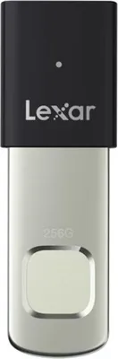 Zdjęcie produktu dla Lexar JumpDrive F35 PRO, 128 GB, USB Typu-A, 3.2 Gen 1 (3.1 Gen 1), 400 MB/s, Łożysko tulejowe, Czarny, Srebrny