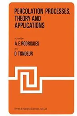 Produktbild von Percolation Processes: Theory and Applications