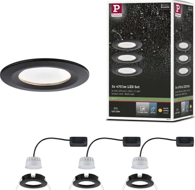 Produktbild von Paulmann LED Einbauleuchte Nova Basisset starr