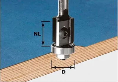 Image de Festool Plaquettes pour affleurer HW S8 D19/20WM Z2