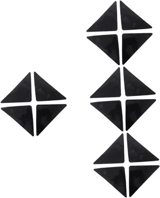 Produktbild von Set mit 4 selbstklebenden Teppichstreifen, Antihaft-Pads für Hartholzböden – 4 Stück x 4