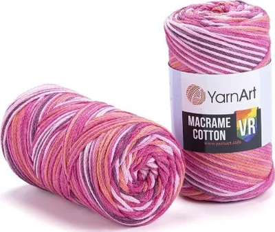Produktbild von Yarn Art Macrame Baumwolle VR 225 m 911 Schnur