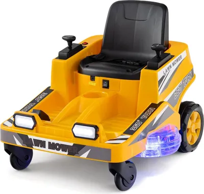 Immagine prodotto di Tosaerba per bambini da 12 V con sterzo a 360° e luci a LED
