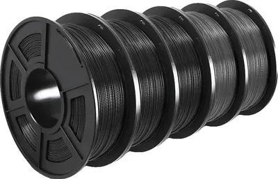 Image de filament pour imprimante 3D, haute ténacité, compatible avec les imprimantes FDM, PETG 3BK 2GY