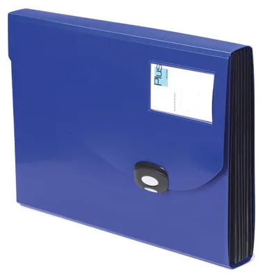 Productafbeelding van Rapesco 0675, map met 7 vakken, A4+, blauw