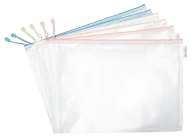 Imagen del producto de tarifold 509030 djois: Cartera con cremallera, color pastel, tamaño DIN A3, de PVC