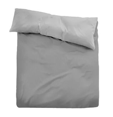 Zdjęcie produktu dla Pościel satynowa Tom Tailor "UNIOPTIK - ZARTE STREIFEN" GREY 135x200 cm