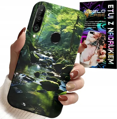 Immagine prodotto di Custodia Per Huawei P30 Lite - Foresta Fiume Ruscello Vista Natura