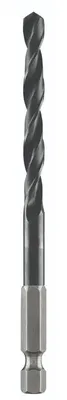 Produktbild von Bosch Metallspiralbohrer-HSS- R, DIN 338 mit 1/4"-Sechskantschaft D= 6,0 mm, L= 105 mm