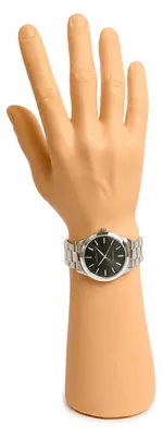 Image de Main d'homme comme support de bijoux pour chaînes, bagues, gants | main de décoration masculine pour des présentations professionnelles de bijoux | support de bagues - main de bijoux | support de montres | main de présentation couleur chair