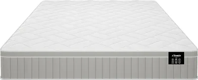 Produktbild von Matratze 180 x 200 cm Schaum und Gelschaum mit 7-Zonen-Formgedächtnis 22 cm Höhe - SOMIRA von YSMÉE