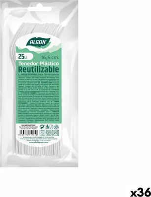 Obrázek produktu pro Sada vidliček algonreusable white 36 kusů 16,5 cm