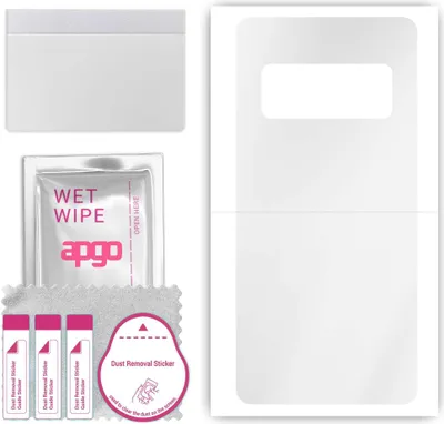 Produktbild von apgo Rückseite Schutzfolie, klar, kompatibel mit Asus Zenfone AR ZS571KL, Hinten Hydrogel-Displayschutzfolie mit Positionierhilfe, kratzfest, einfache Montage