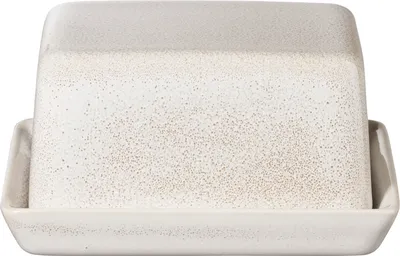Produktbild von ASA Selection saisons Butterdose, Butter Dose, Butteraufbewahrung, Butterschale, Butterbehälter, Steingut, Sand, 5108107