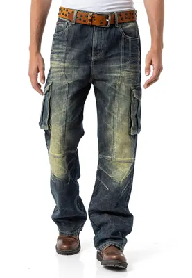 Produktbild von CD897 Herren Jeans – Over Size, Loose Fit, Dirty Wash