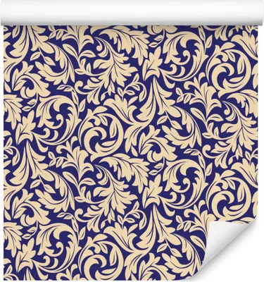 Zdjęcie produktu dla Tapeta Dekoracja Ścienna do Salonu Dostojne ornamenty geometria z efektem 3D