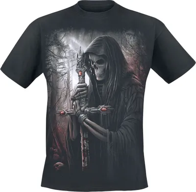 Produktbild von Spiral T-Shirt Herren Soul Searcher schwarz Gothic 100% Baumwolle S