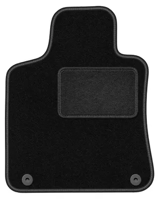 Image de Tapis conducteur en moquette pour Peugeot 508 II 2018- (berline/break/liftback) – 1 pièce, noir, sur mesure – Wielganizator LUX