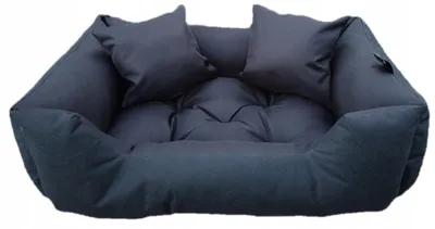 Produktbild von Dogs 4 Life Hundebett Orthopädisches Kissen 95x75 cm Schwarz