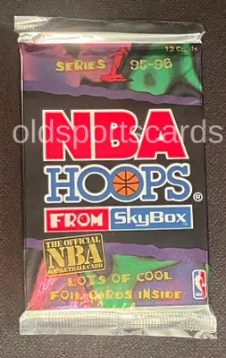 Obrázok produktu pre A new pack of 1995–96 NBA Hoops Skybox Series 1 basketball cards