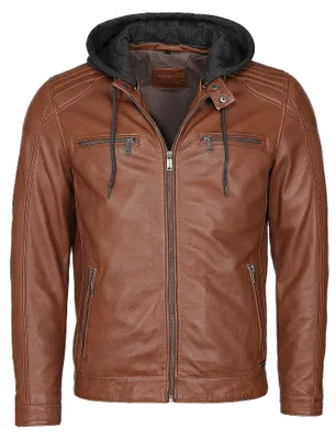 Produktbild von Mustang Lederjacke Foster Herren cognac S