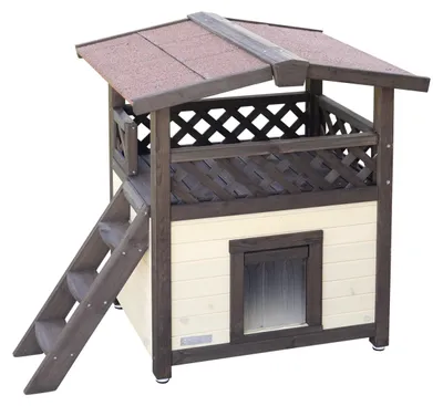 Produktbild von Katzenhaus 4-Seasons Deluxe 88x57x77 cm