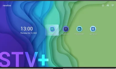 Obrázek produktu pro Newline STV+ 65", Plochá digitální tabule, 165,1 cm (65"), LED, 3840 x 2160 px, Wi-Fi, 24/7