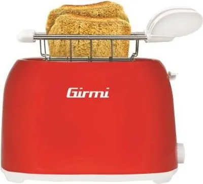 Produktbild von Girmi TP10 Toaster, 2 Scheiben, 750 W, rot