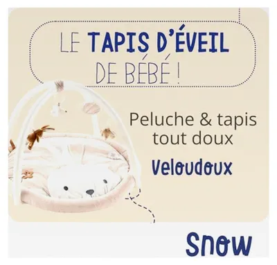 Produktbild von B&M Spielmatte - Snow