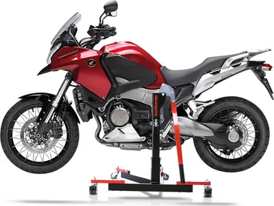 Zdjęcie produktu dla Stojak centralny CS Power Evo do Honda Crosstourer 12-20 czerwony