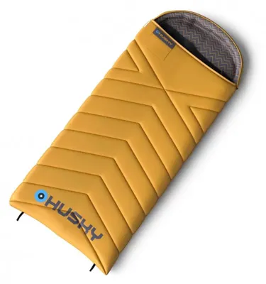 Produktbild von Husky Deckenschlafsack Gizmo 2024 -5°C Senf 220 x 90 cm-gelb mit grau