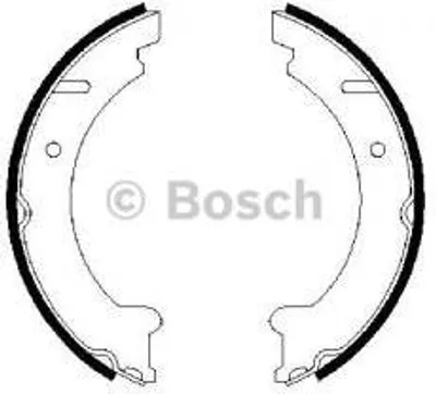 Produktbild von Bosch Bremsbackensatz, Feststellbremse  0 986 487 548