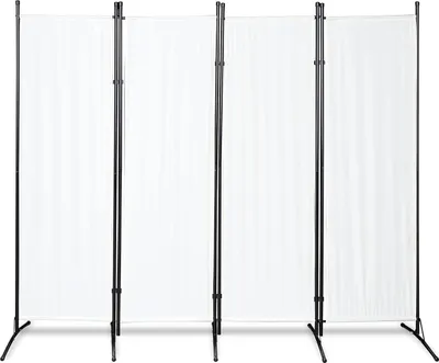 Immagine prodotto di Divisorio con 4 pannelli - 200 x 170 cm - Parete divisoria per giardino Beige