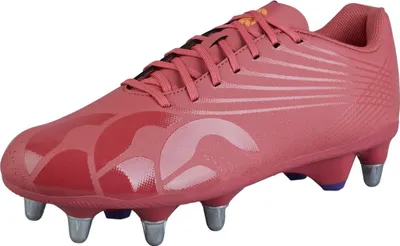 Produktbild von Canterbury - Herren Rugby-Stiefel für weichen Boden "Stampede Team", 2025 CS2162 (40,5 EU) (Violett/Orange)