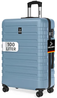 Produktbild von DEUBA TRAVEL Hartschalenkoffer, 77x50x31 cm, 100 Liter - Hellblau
