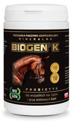 Produktbild von Nuba Equi Biogen K – Ergänzungsfuttermittel für Pferde, 1 kg