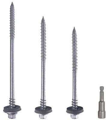 Obrázek produktu pro Sada 30 samojistných šroubů s šestihlavou hlavou, rozměr 6,4 x 100 mm