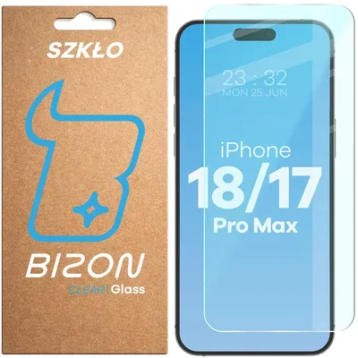 Produktbild von Gehärtetes Glas für iPhone 18 Pro Max / 17 Pro Max, Bizon Glass Clear