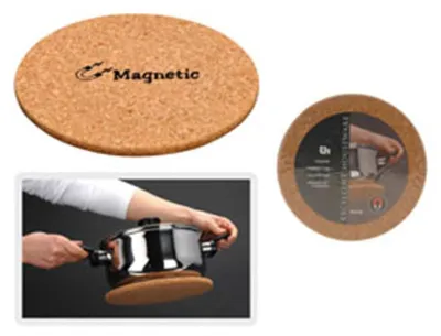 Produktbild von Excellent Houseware Pfannenträger Kork Magnetisch 21 cm