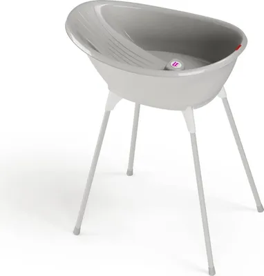 Produktbild von Babybadewanne mit Ständer - Babybadewanne - Zusammenklappbare Badewanne - Sitzbad - Faltbare Badewanne für Kinder - Babybadewanne - Badewannen-Eimer - Faltbare Babybadewanne - Babybadset