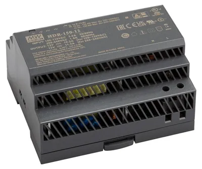 Produktbild von MEAN WELL HDR-150-12 Netzteil & Spannungsumwandler (HDR-150-12)